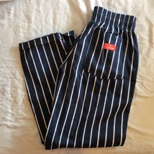 Cookman Navy Pinstripe Pants - unisex